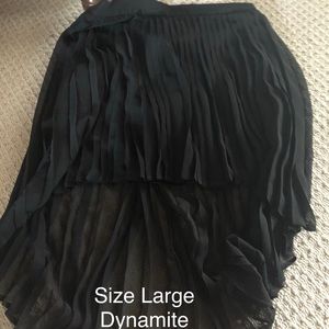 High-low skirt